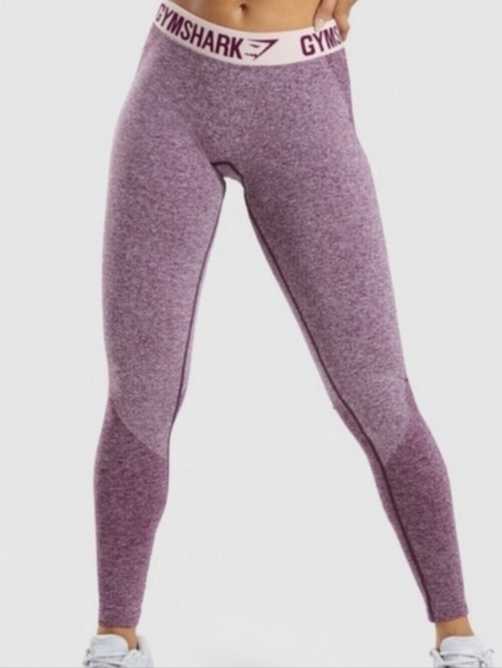 Gymshark Seamless Leggings Purple Marl Size Small